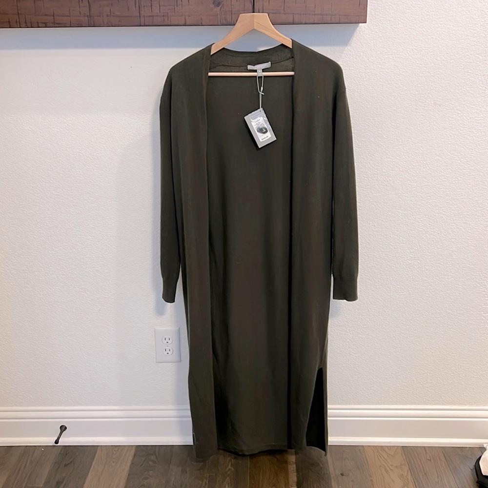Neiman Marcus Cashmere long duster cardigan